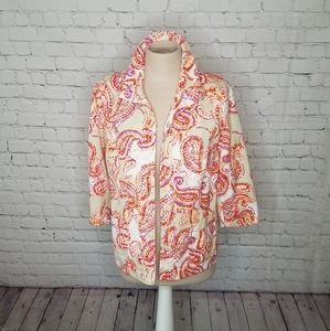 Linear Seersucker Jacket Long Sleeves